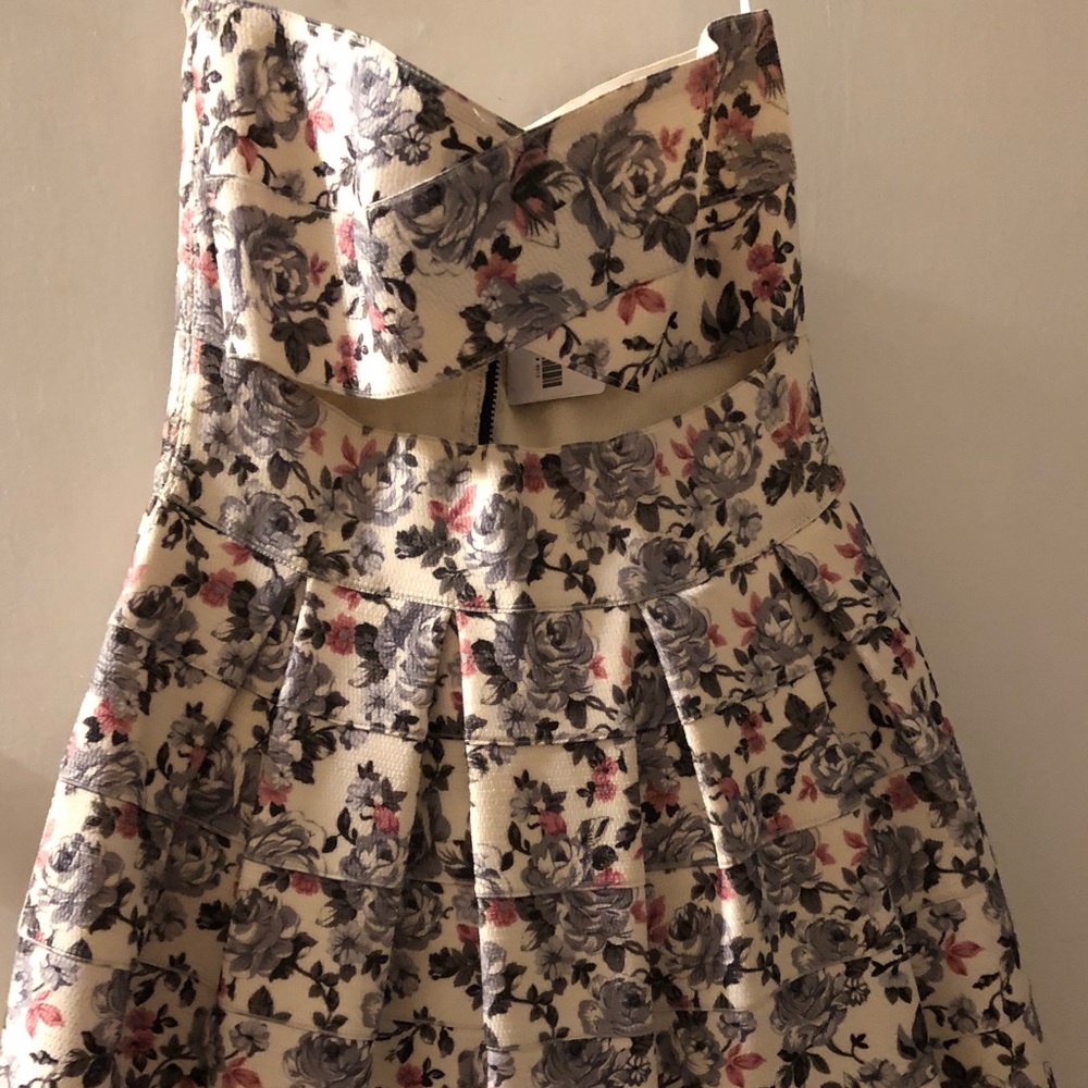 Floral mini dress